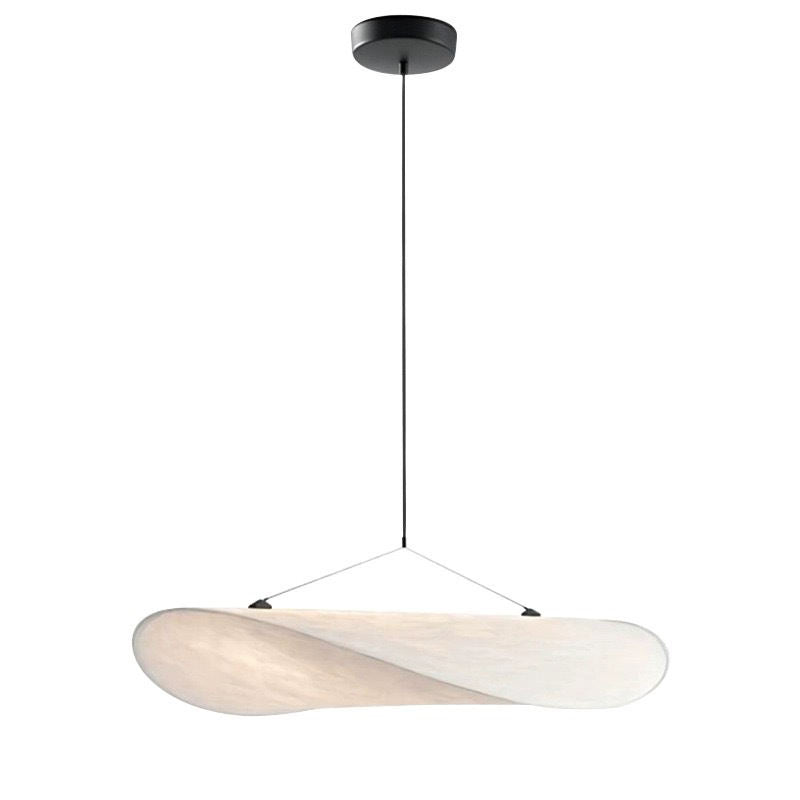 Nordic Modern Indoor Hanging Silk Fabric Pendant Light Led Chandelier
