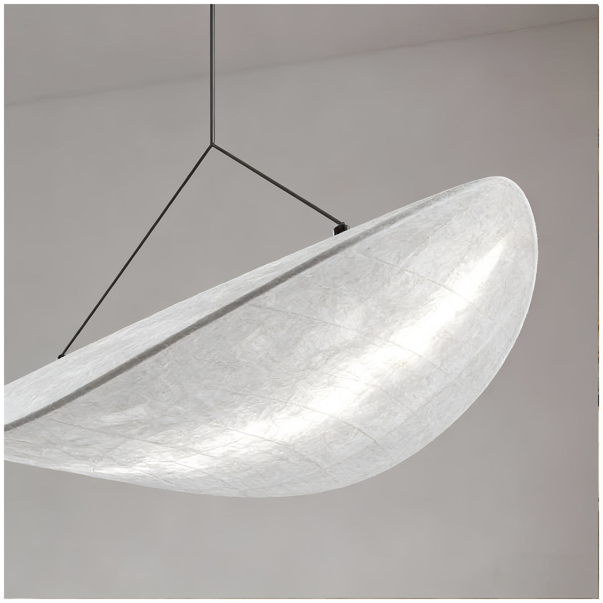 Nordic Modern Indoor Hanging Silk Fabric Pendant Light Led Chandelier