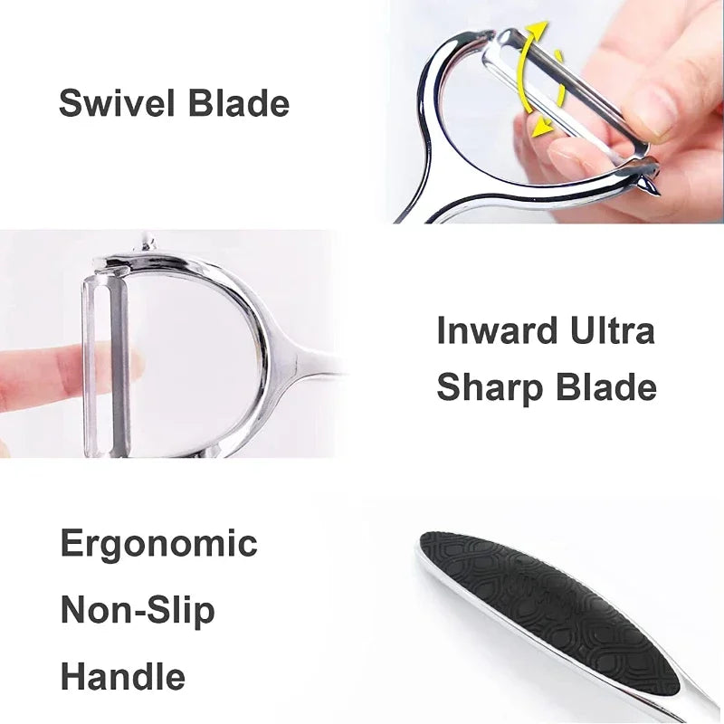 1PC Stainless Steel Vegetable Peeler Potato Peeler Multi-function Carrot Grater Fruit Tools Kitchen Accessories Cuisine Pelador