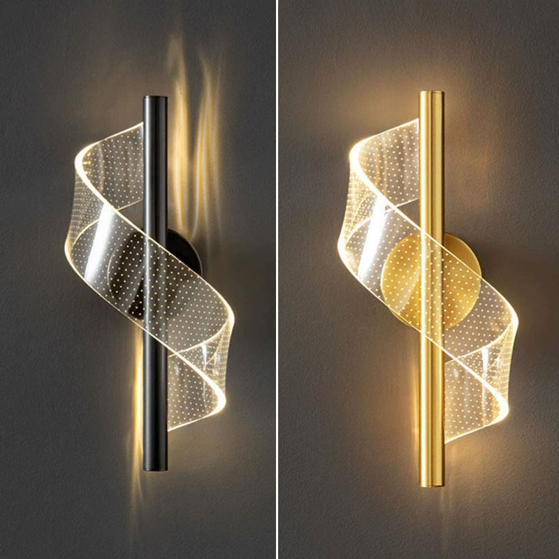 Modern Creative Indoor Wall Lamp with High-End Light Luxury for Home