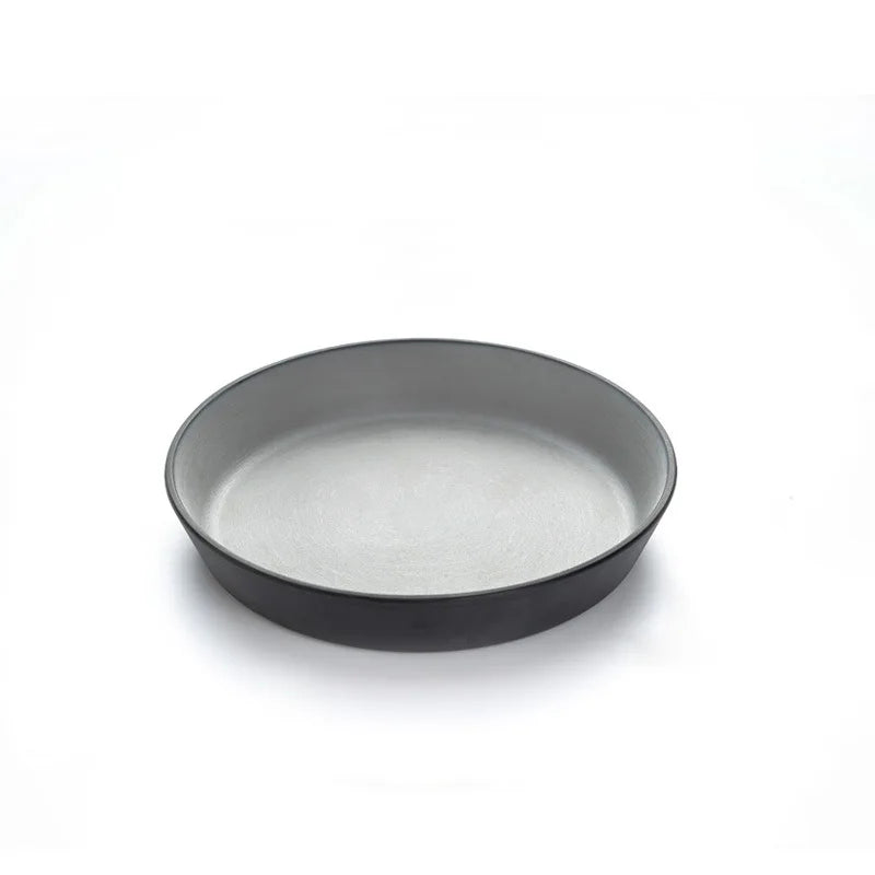 A5 Imitation Porcelain Plate Snack Triangle Deep Plate Buffet Bowl Tableware