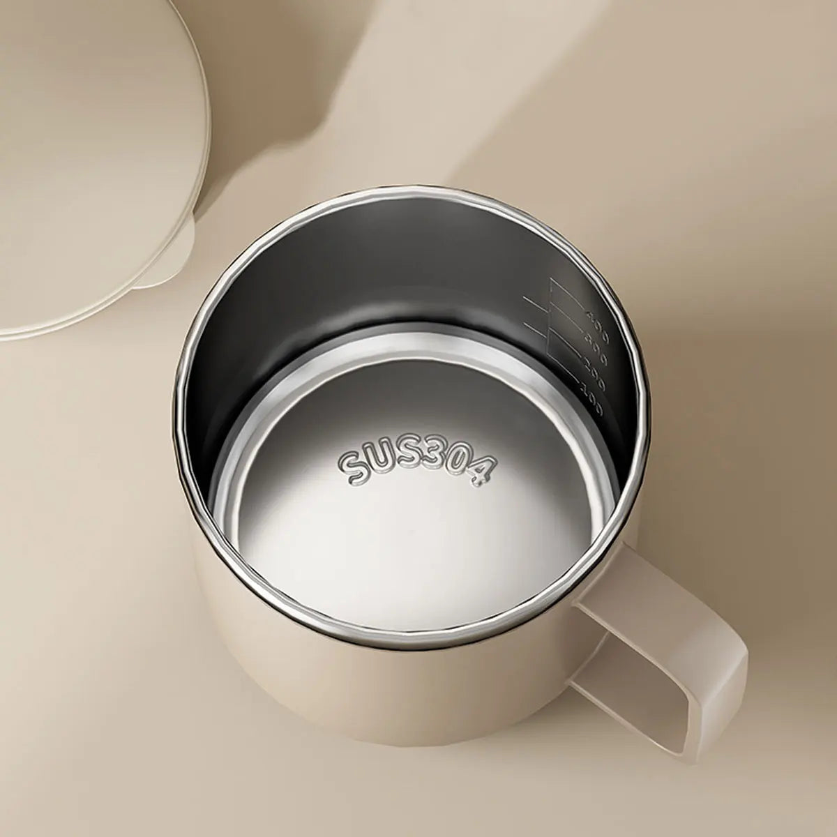400ML Insulated Coffee Mug With Lid 304 Stainless Steel Double Wall Water Cup Sealed Milk Coffee Cup Student Adult Drinkware