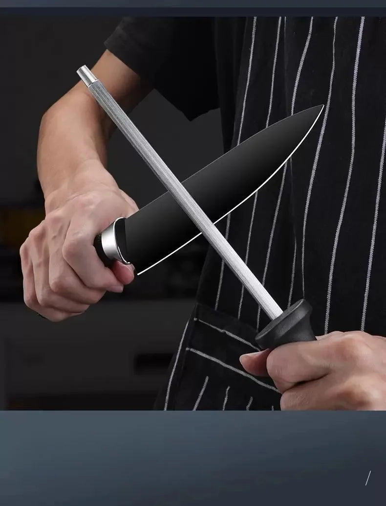 7,8pcs Stainless Steel Knife Set High-grade Black Steel Knife Set Gift Knife Kitchen Utensils Household Knives