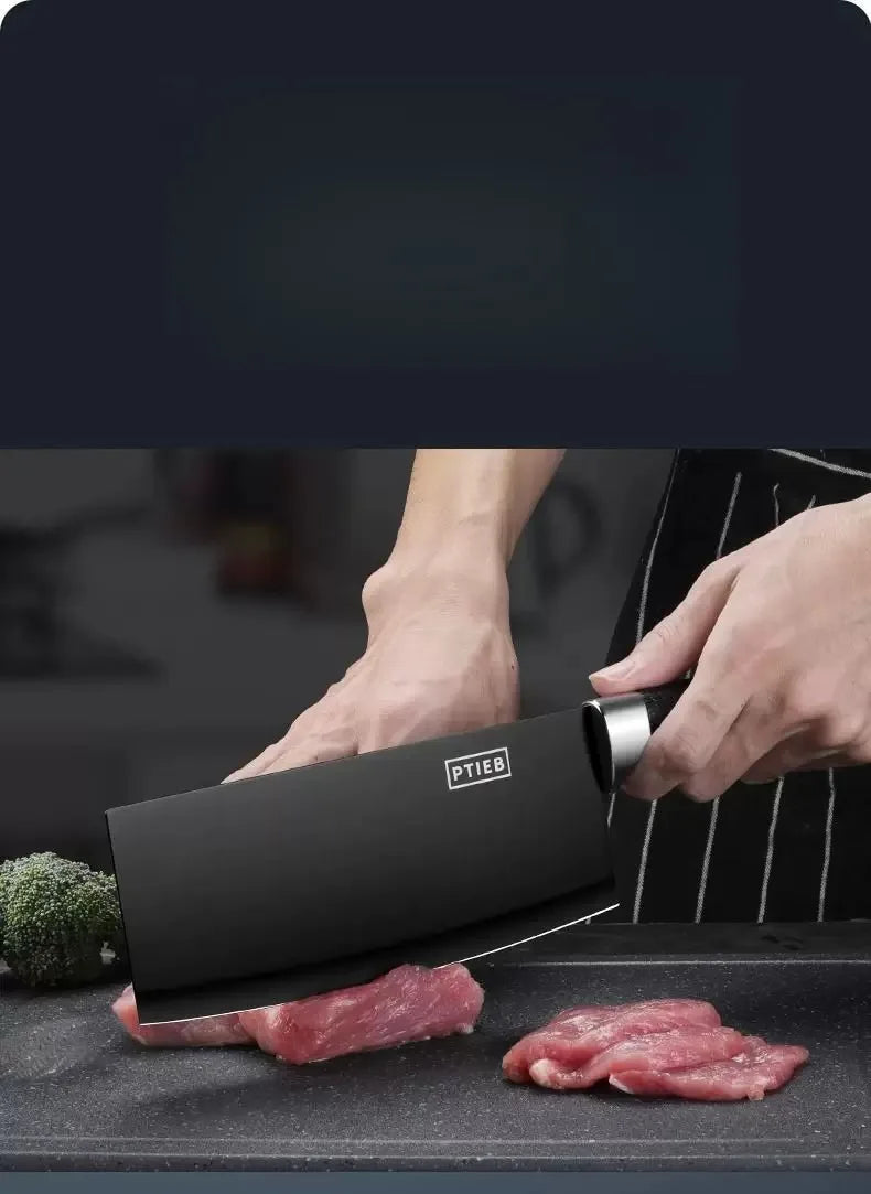 7,8pcs Stainless Steel Knife Set High-grade Black Steel Knife Set Gift Knife Kitchen Utensils Household Knives