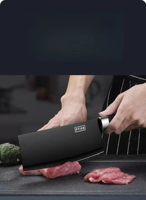7,8pcs Stainless Steel Knife Set High-grade Black Steel Knife Set Gift Knife Kitchen Utensils Household Knives