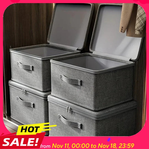 Multifunctional Box with , Large Capacity Quilt Storage Box Bra Storage Box Underwear Organizer
