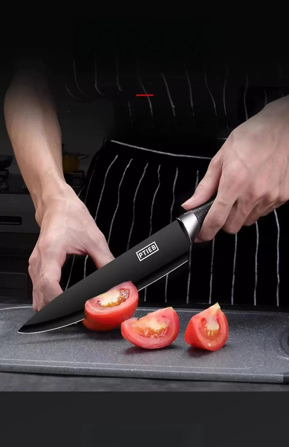7,8pcs Stainless Steel Knife Set High-grade Black Steel Knife Set Gift Knife Kitchen Utensils Household Knives