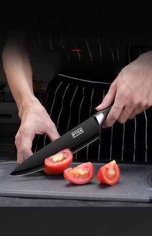 7,8pcs Stainless Steel Knife Set High-grade Black Steel Knife Set Gift Knife Kitchen Utensils Household Knives