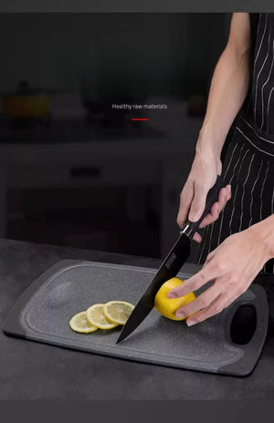 7,8pcs Stainless Steel Knife Set High-grade Black Steel Knife Set Gift Knife Kitchen Utensils Household Knives