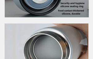 500ML Temperature Display Thermos Cup Stainless Steel Divided Thermos Bottle Outdoor Vacuum Insulated Cup Father's Day Gift