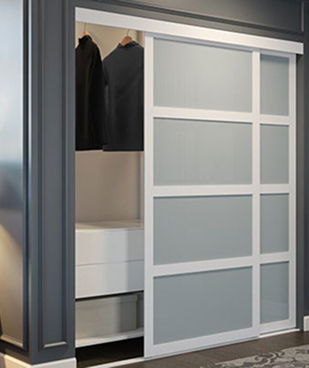 Clear Glass Shutters